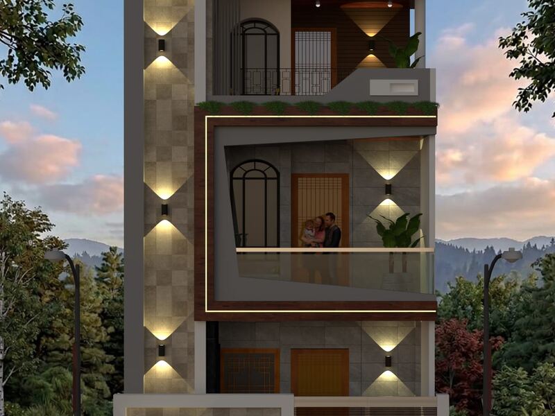 Site photograph from Patrakar Colony, Rampura