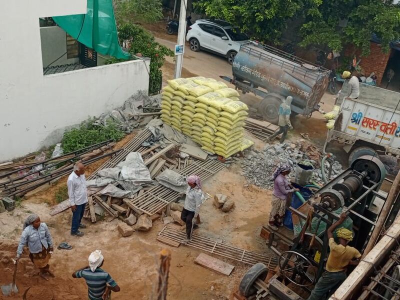 Site photograph from Patrakar Colony, Rampura