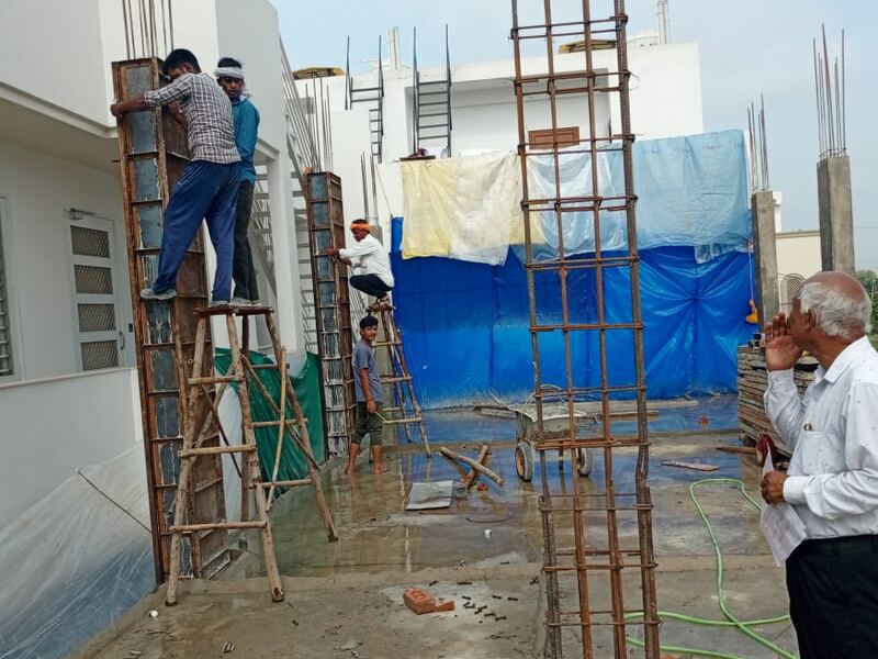 Site photograph from Patrakar Colony, Rampura