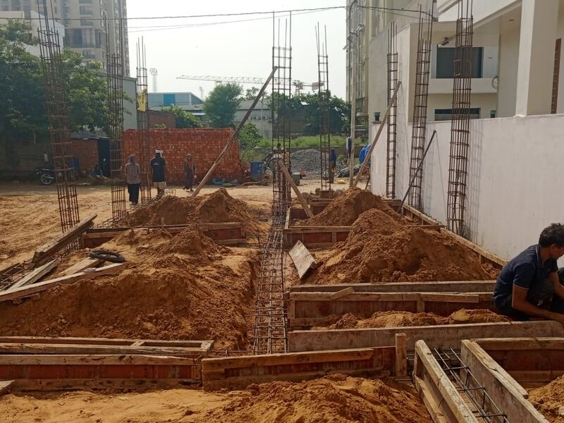 Site photograph from Patrakar Colony, Rampura