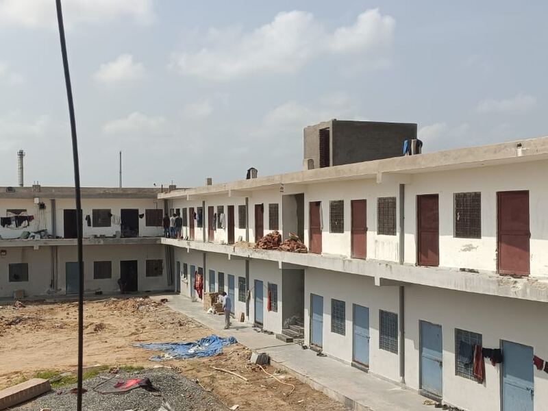 Site photograph from Shanti Greentech Pvt. Ltd. Project