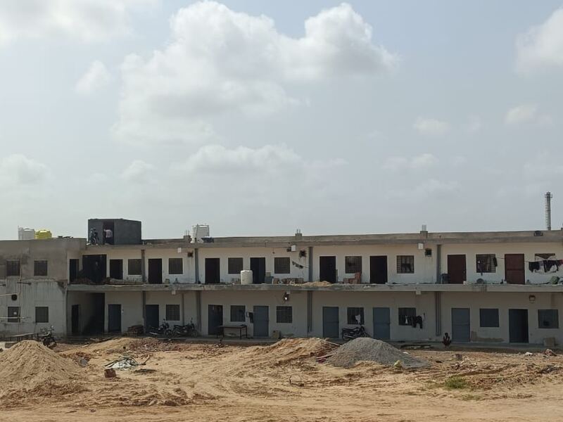 Site photograph from Shanti Greentech Pvt. Ltd. Project