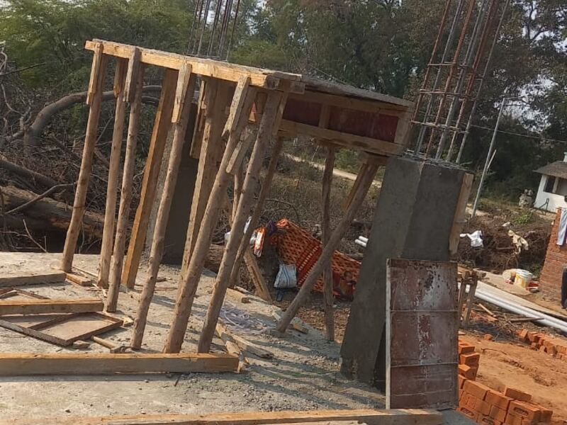 Site photograph from Western Railway Champaner Station