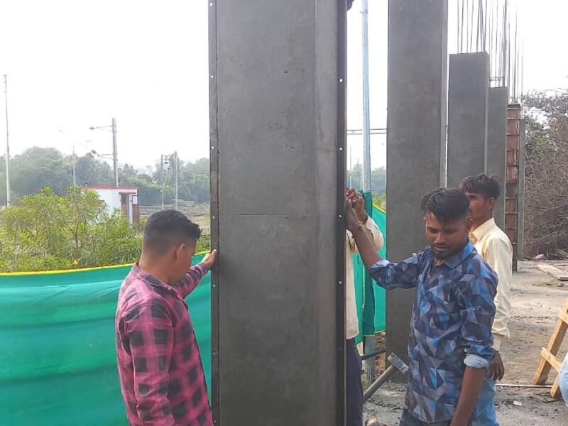 Site photograph from Western Railway Champaner Station