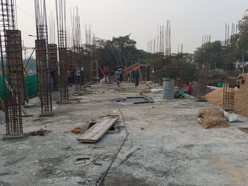 Site photograph from Western Railway Champaner Station