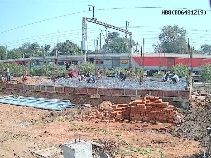 Site photograph from Western Railway Champaner Station