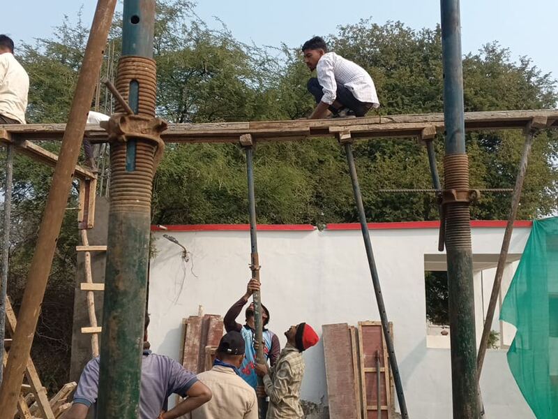 Site photograph from Western Railway Champaner Station
