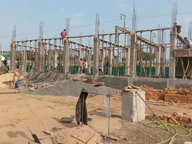Site photograph from Western Railway Champaner Station