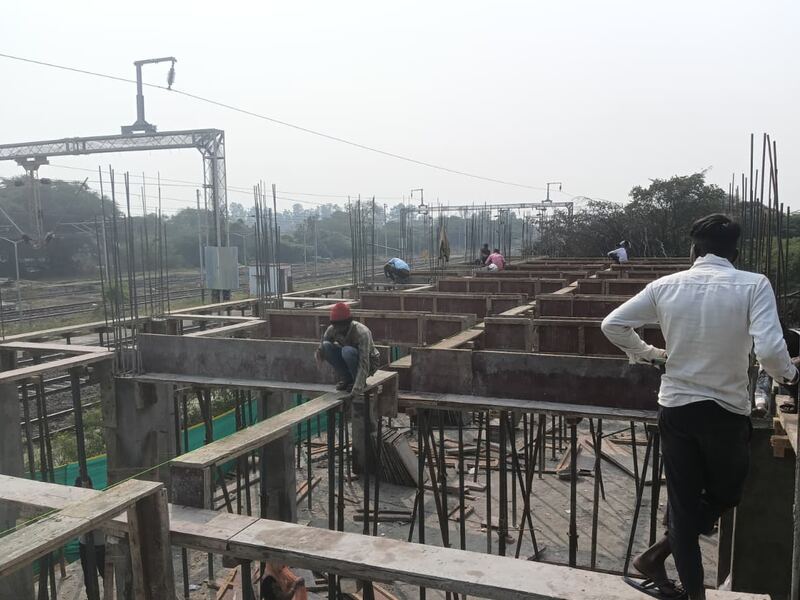 Site photograph from Western Railway Karsaliya Station