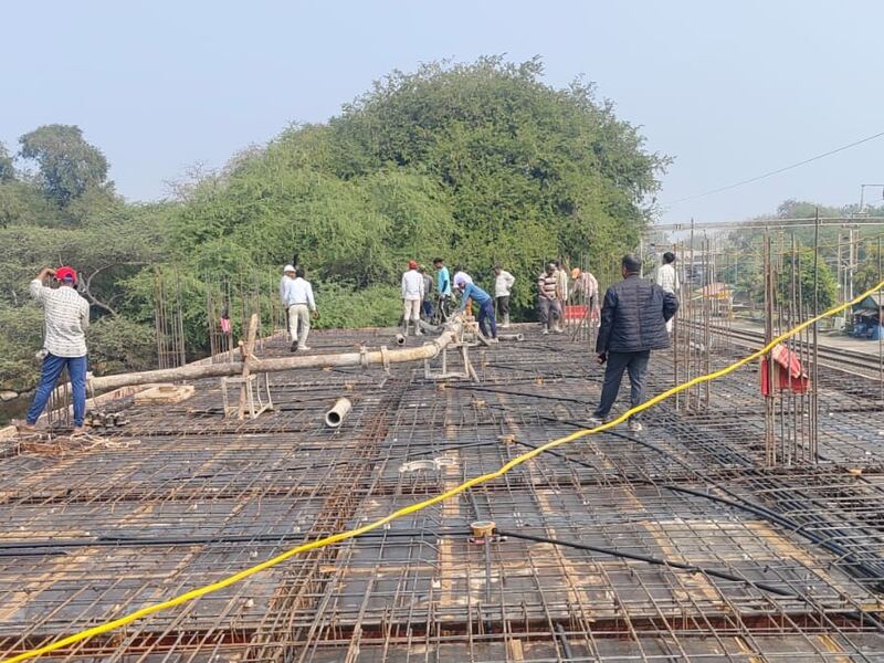 Site photograph from Western Railway Karsaliya Station